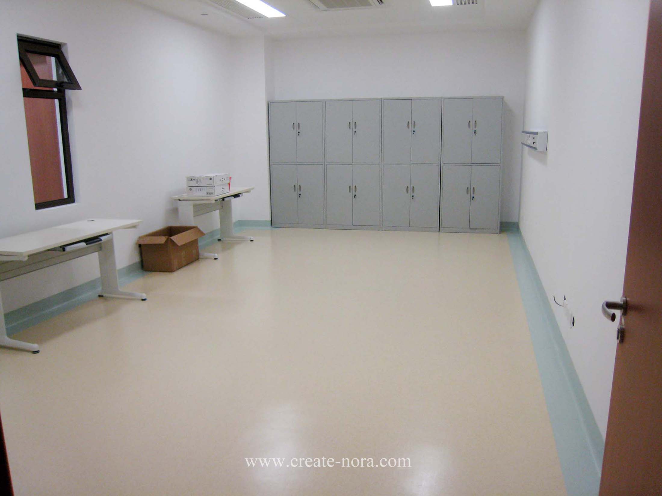 the photo of nora rubber flooring in Hainan Hospital of Chinese PLA General Hospital 9